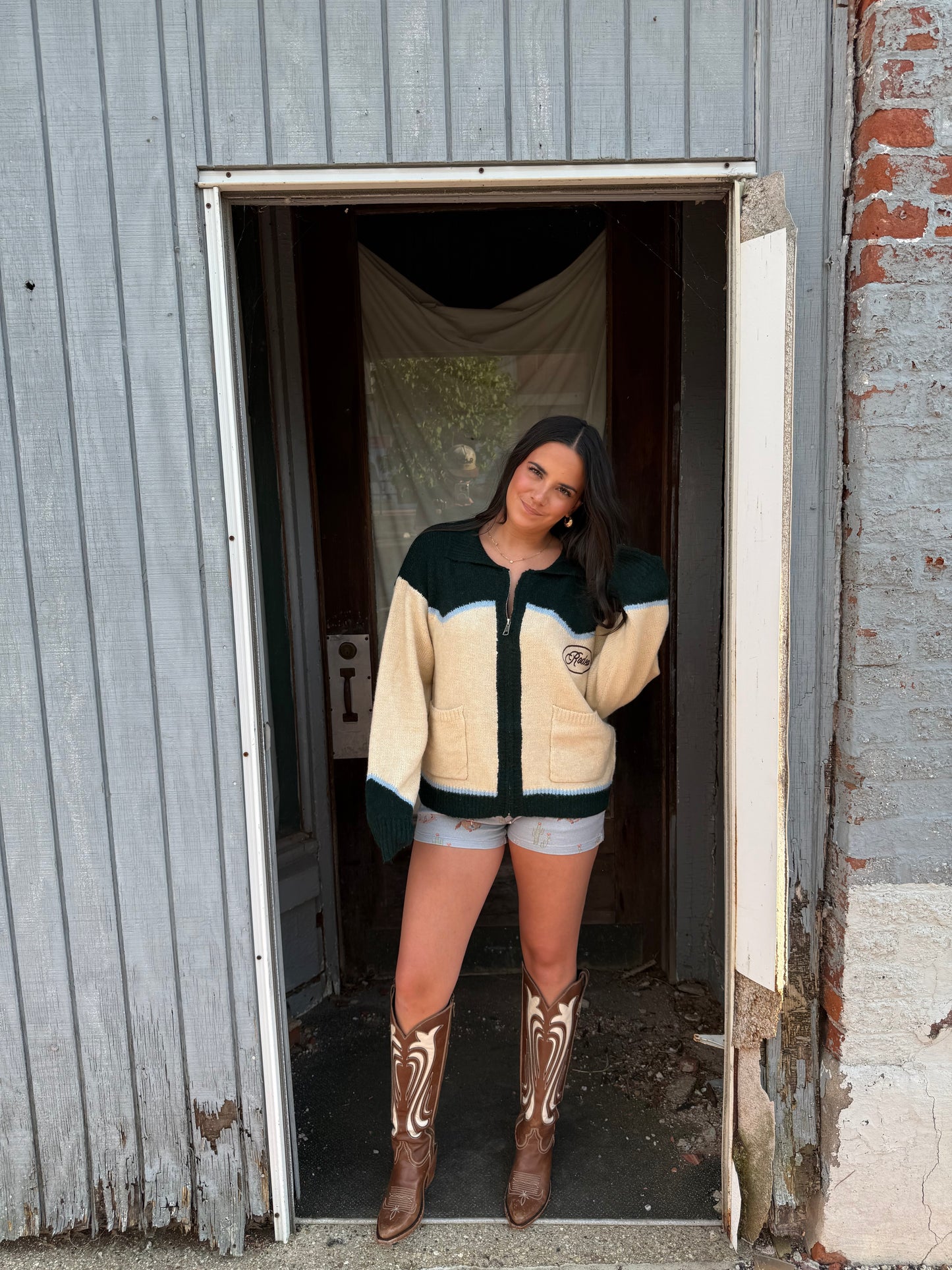 Rodeo Ready Zip Up Sweater