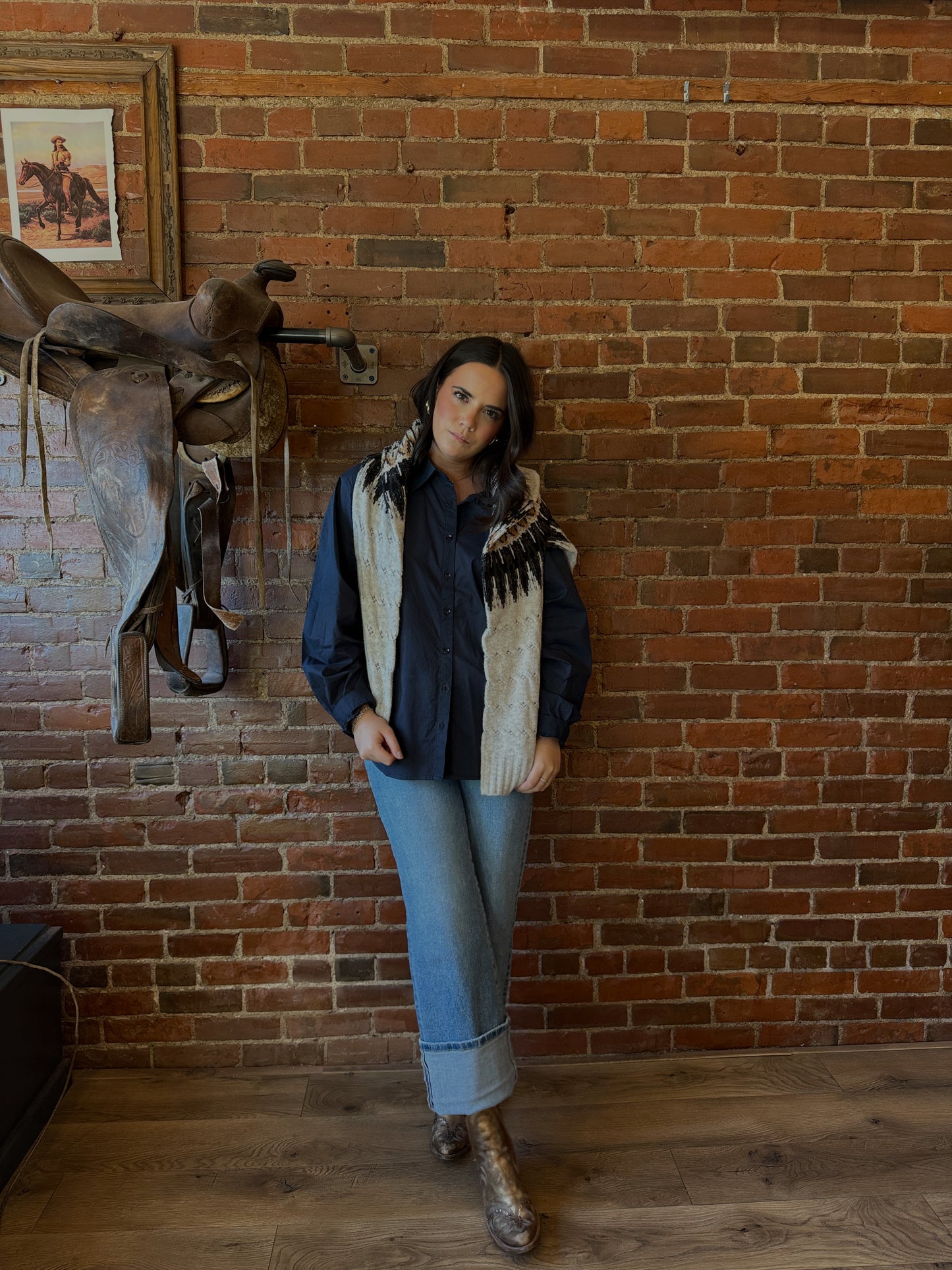 Manning Button Up Blouse