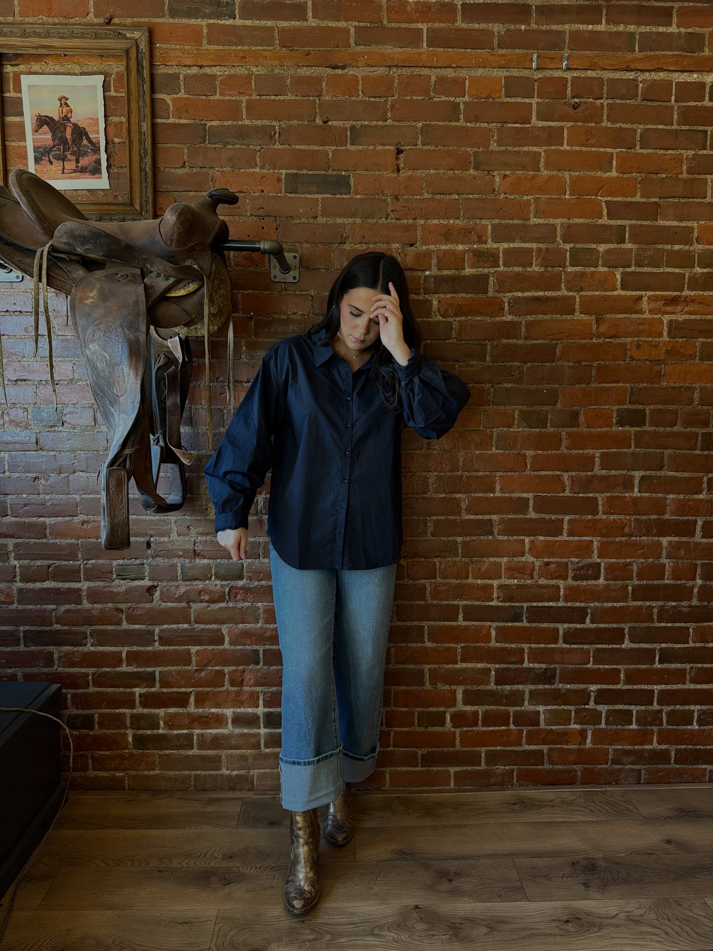 Manning Button Up Blouse
