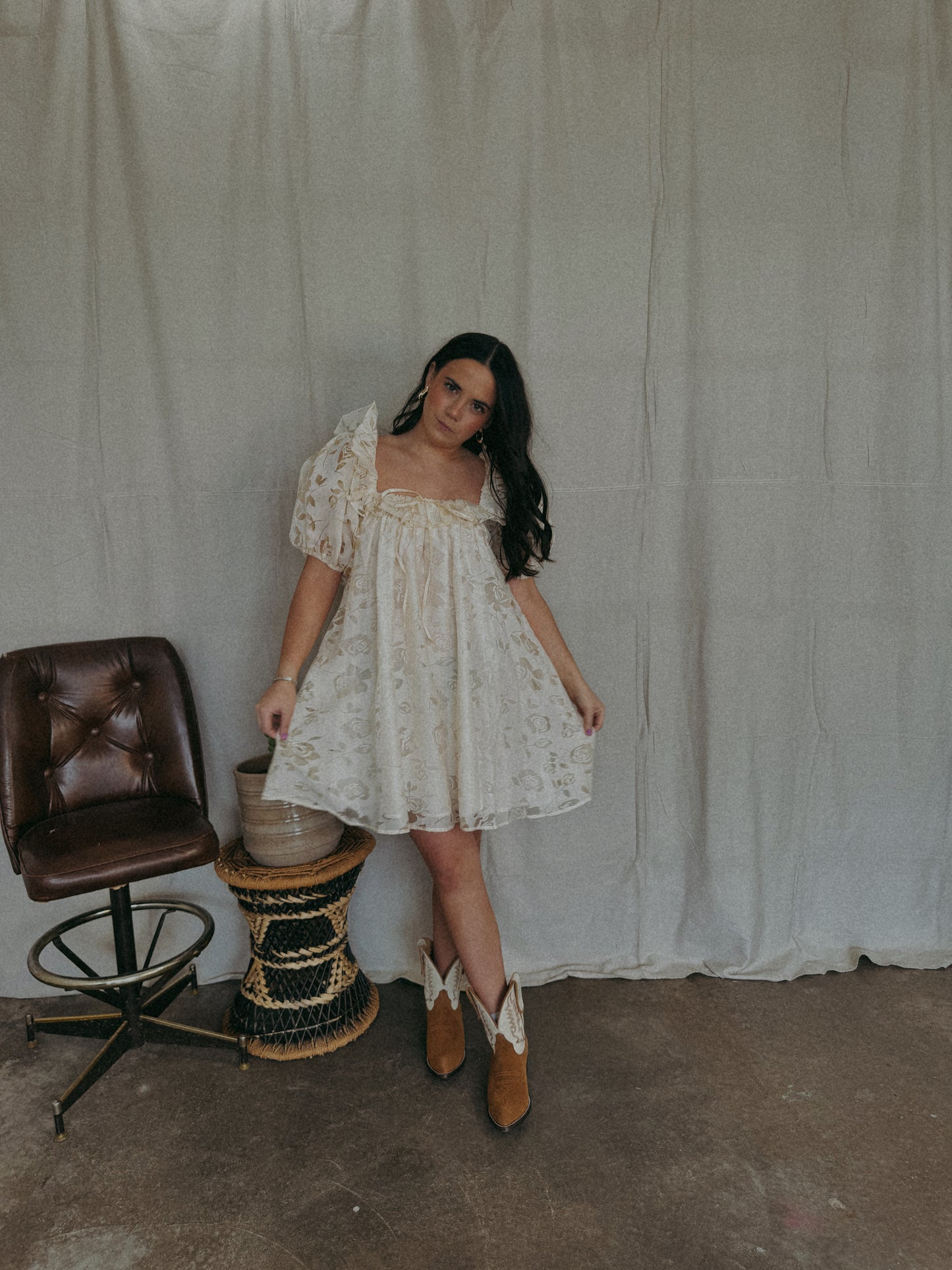 Lana Ivory Dress