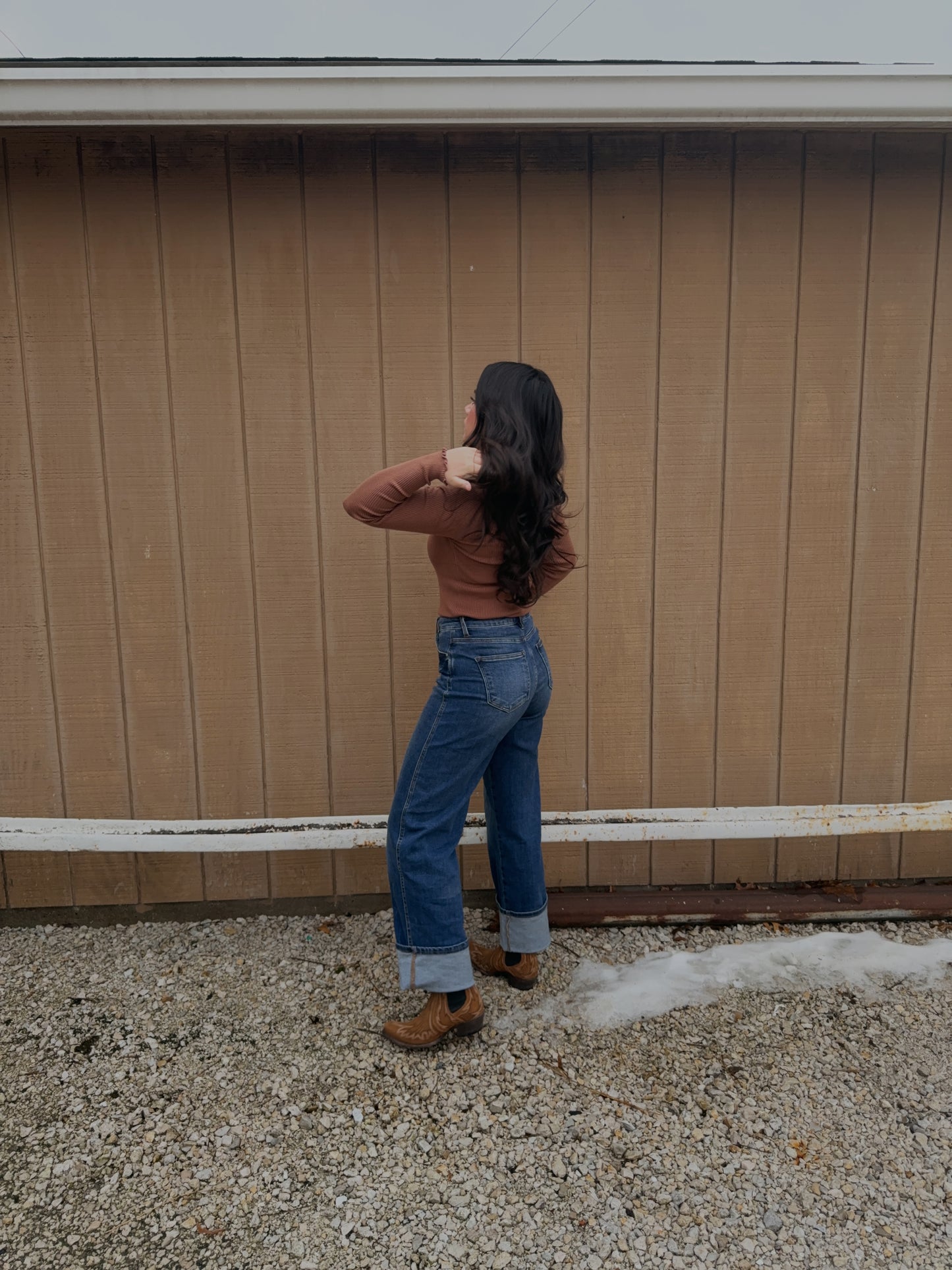 Everyday Ribbed Layering Top