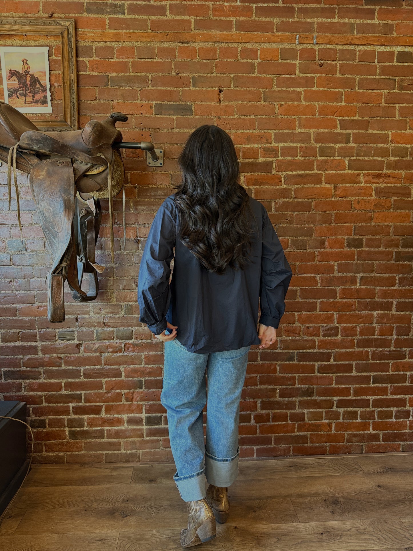 Manning Button Up Blouse