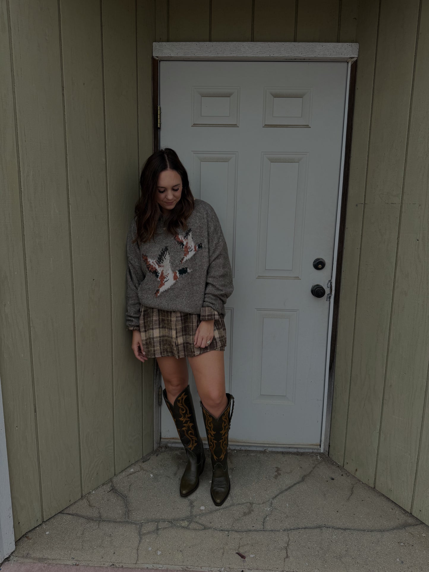 Flying Duck Knit Sweater