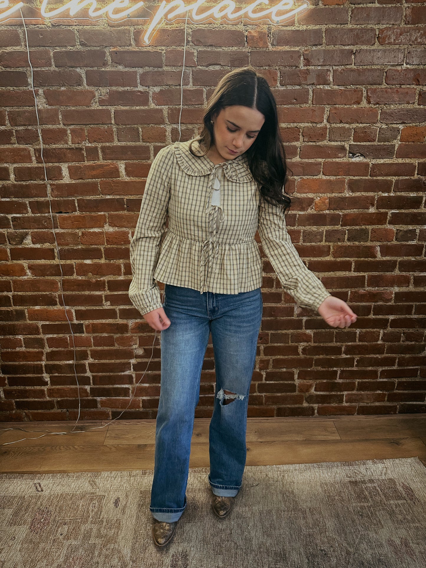 Lenna High Rise Flare Jeans