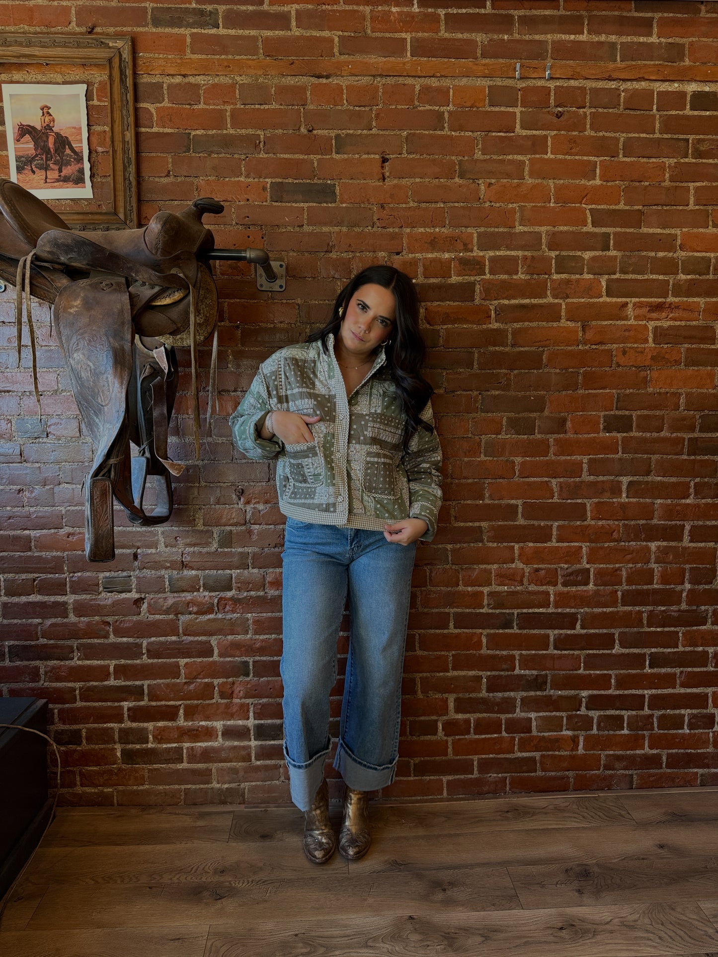 Bandana Quilted Jacket