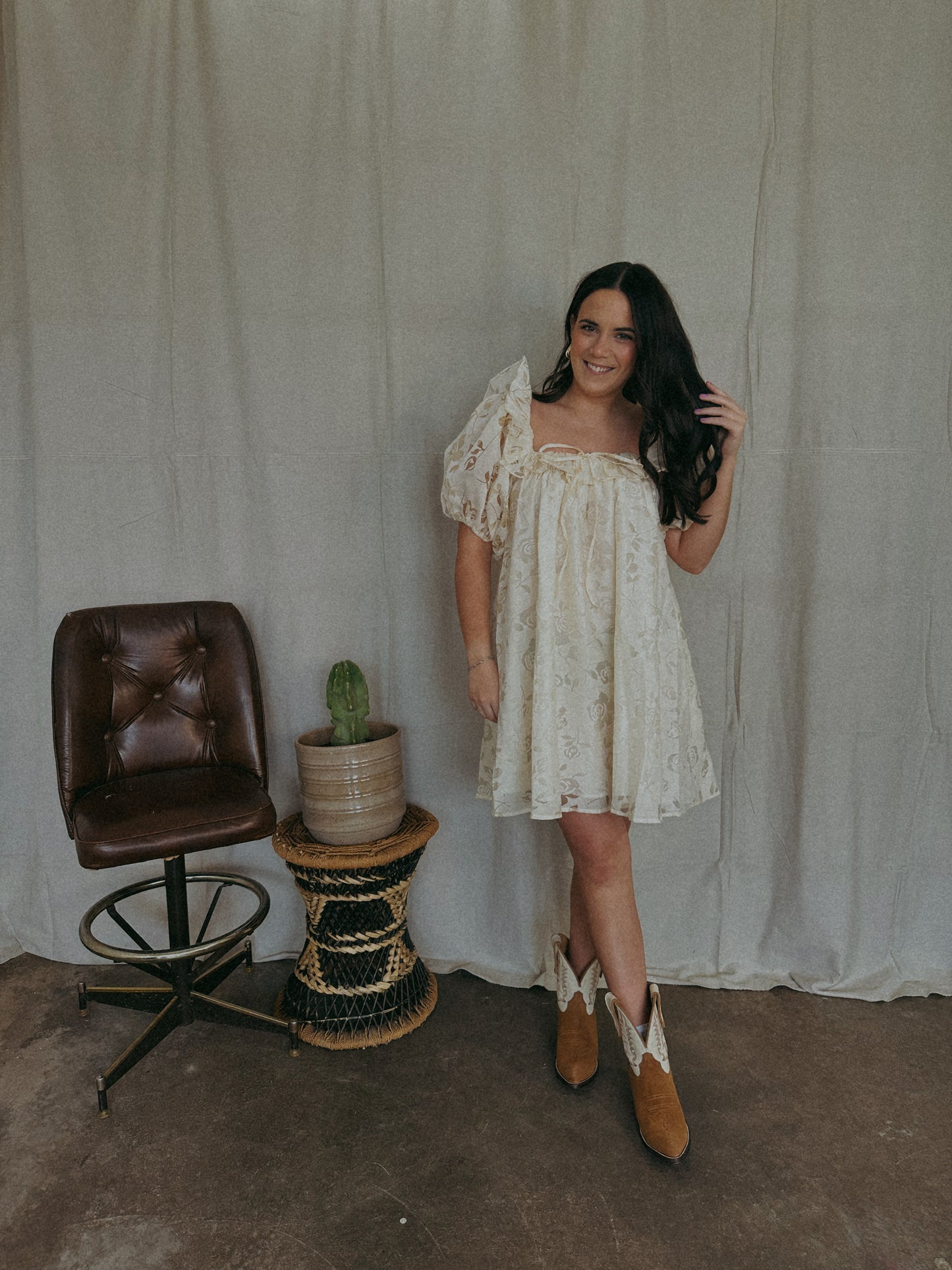 Lana Ivory Dress