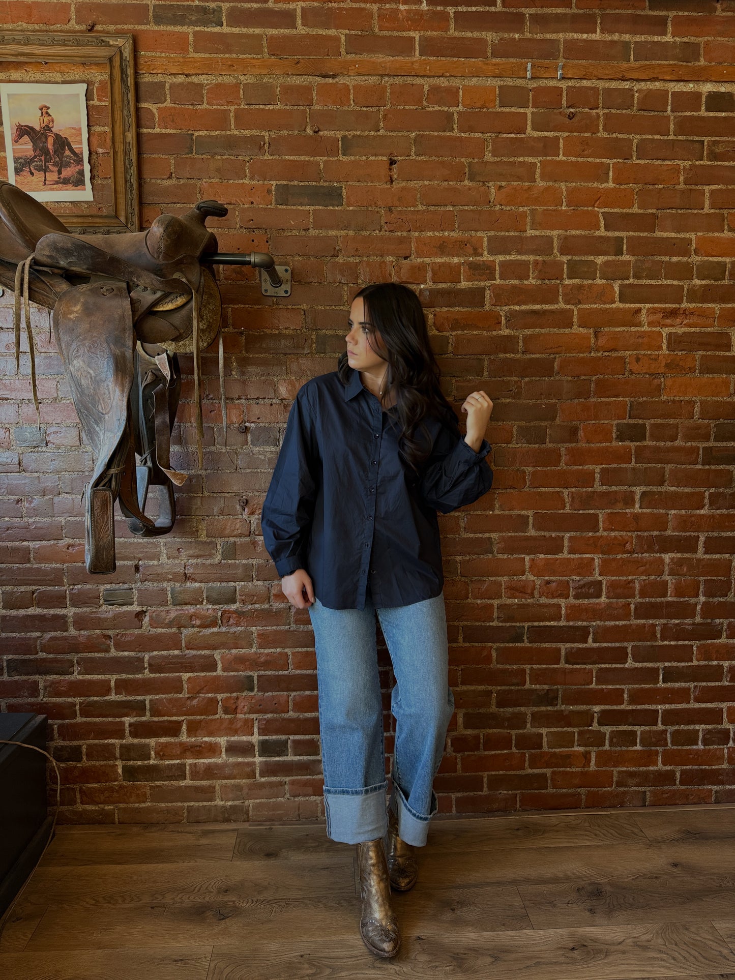 Manning Button Up Blouse
