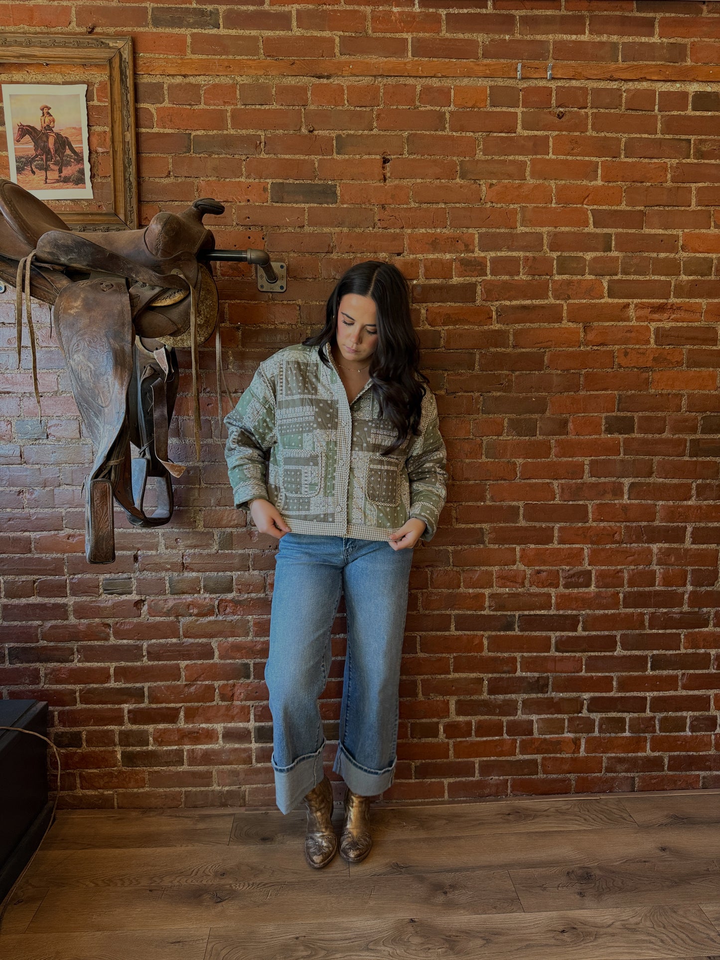 Bandana Quilted Jacket