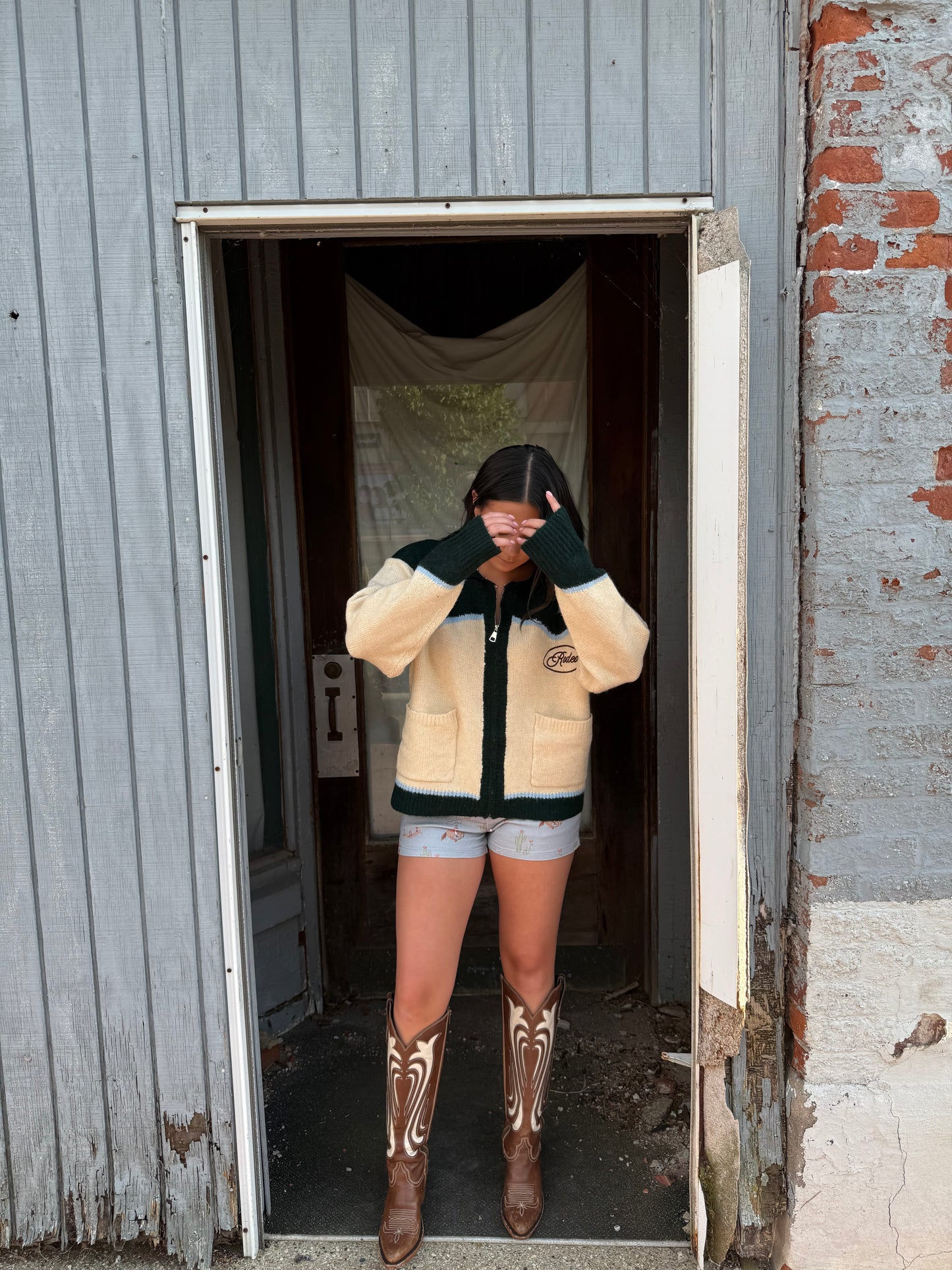 Rodeo Ready Zip Up Sweater