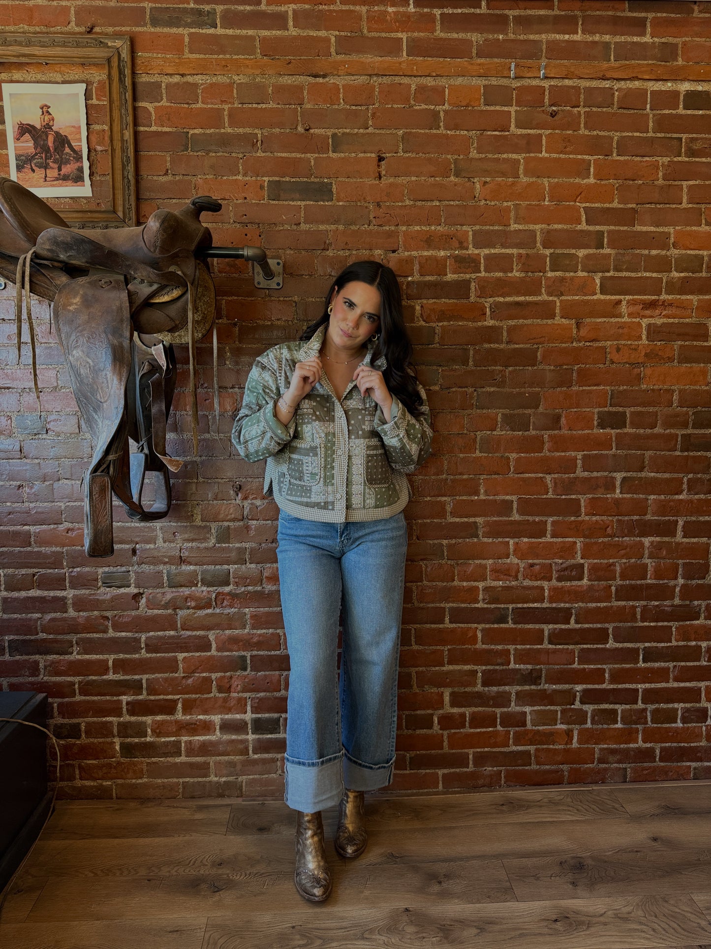 Bandana Quilted Jacket