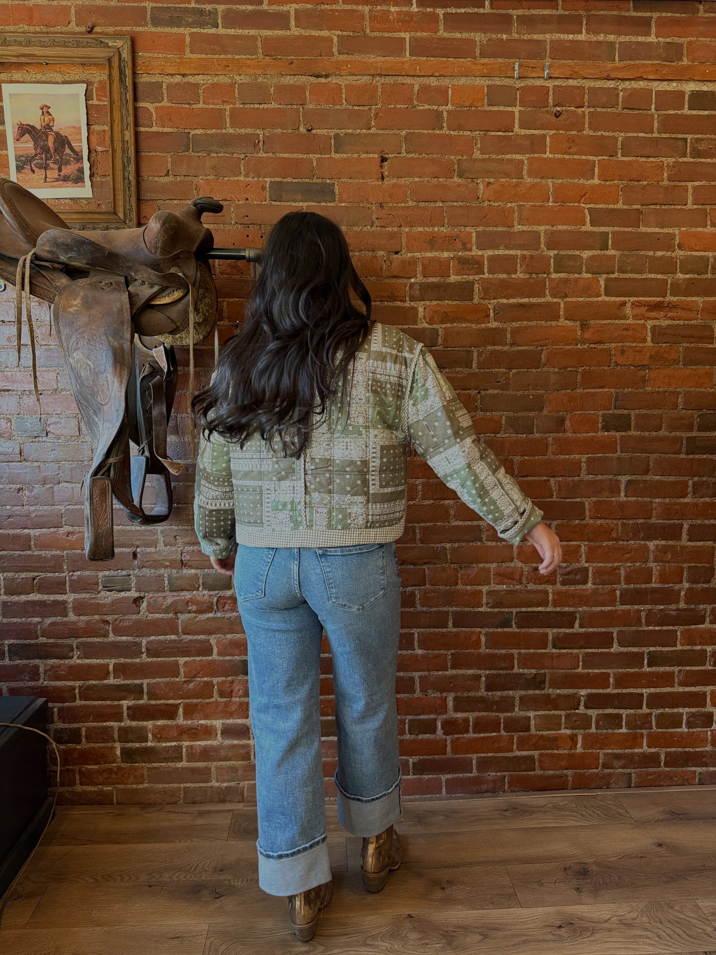 Bandana Quilted Jacket