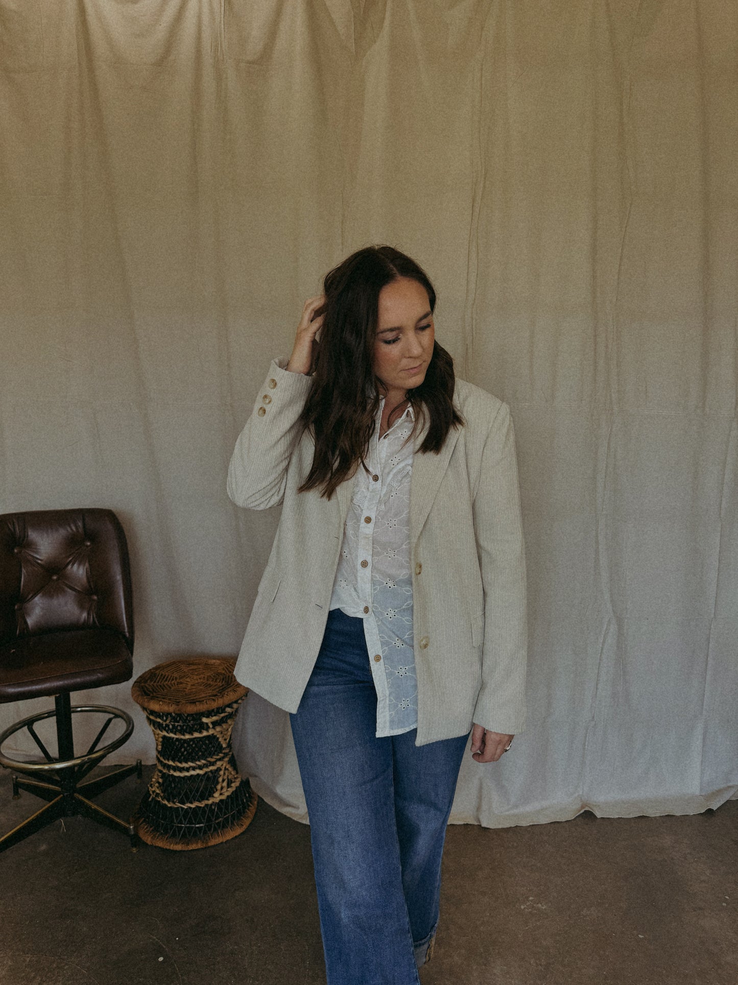 Cait Corduroy Blazer