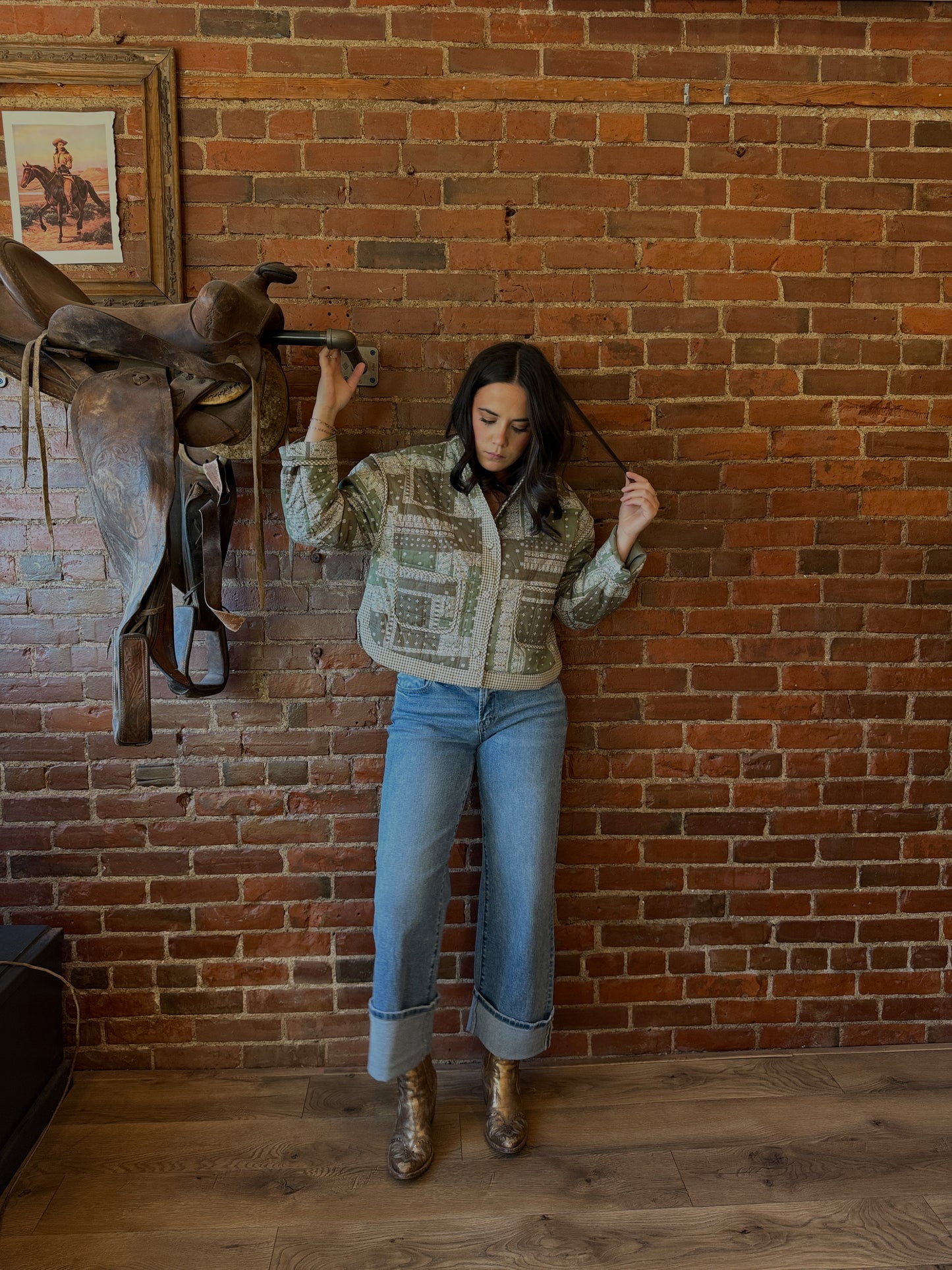 Bandana Quilted Jacket
