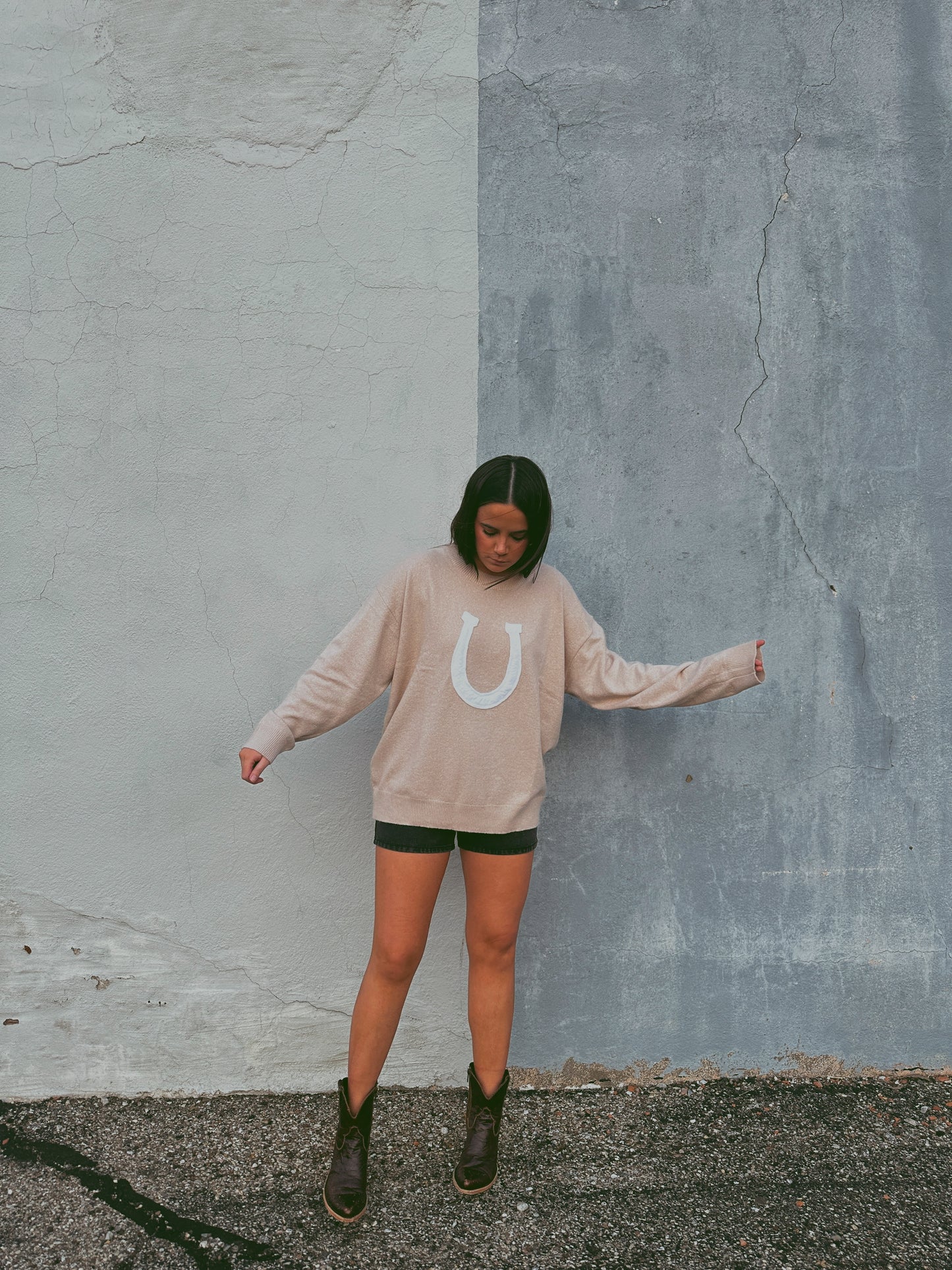 Lucky to Be Here Sweater