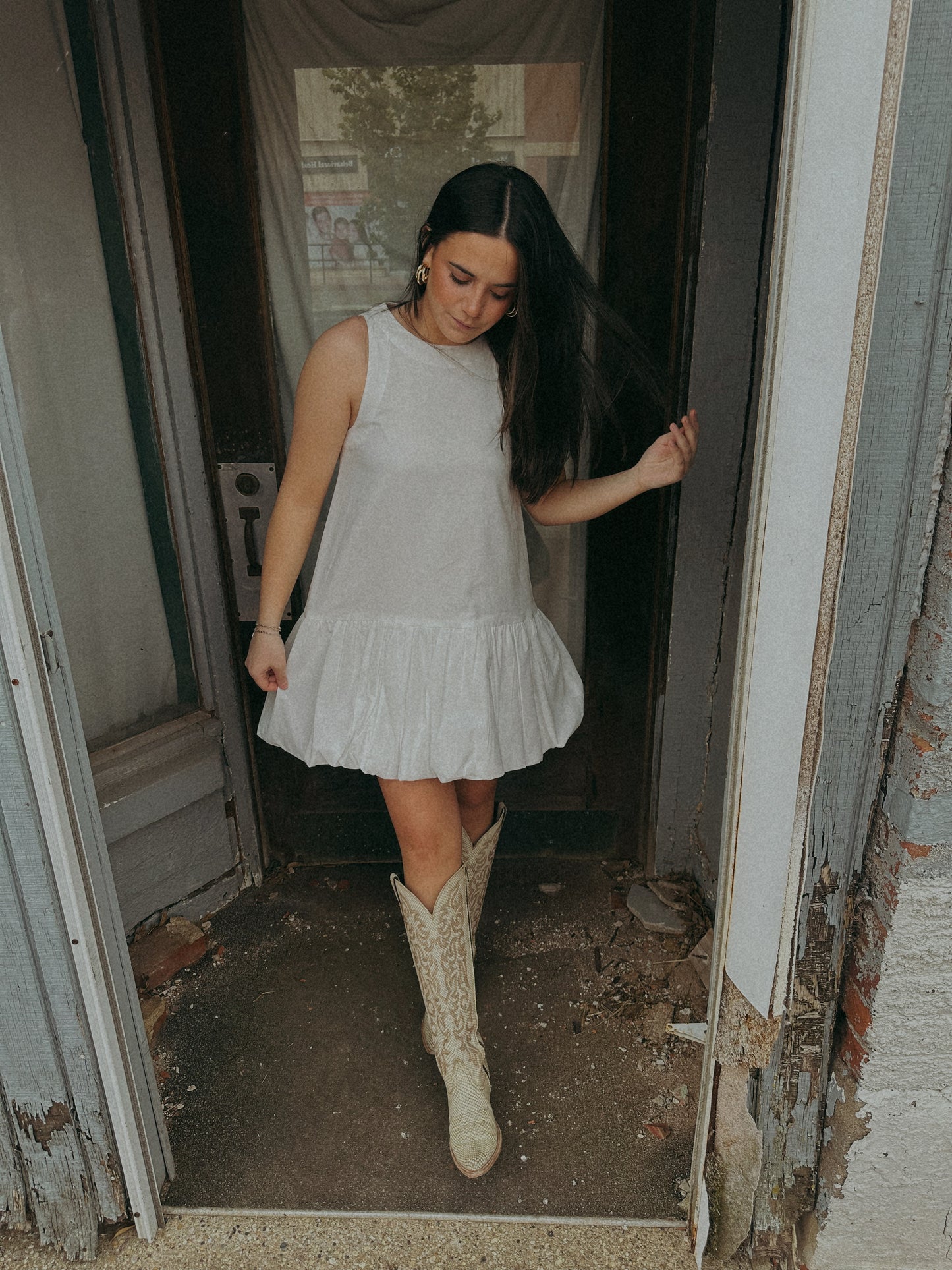 Maren Bubble Hem Dress