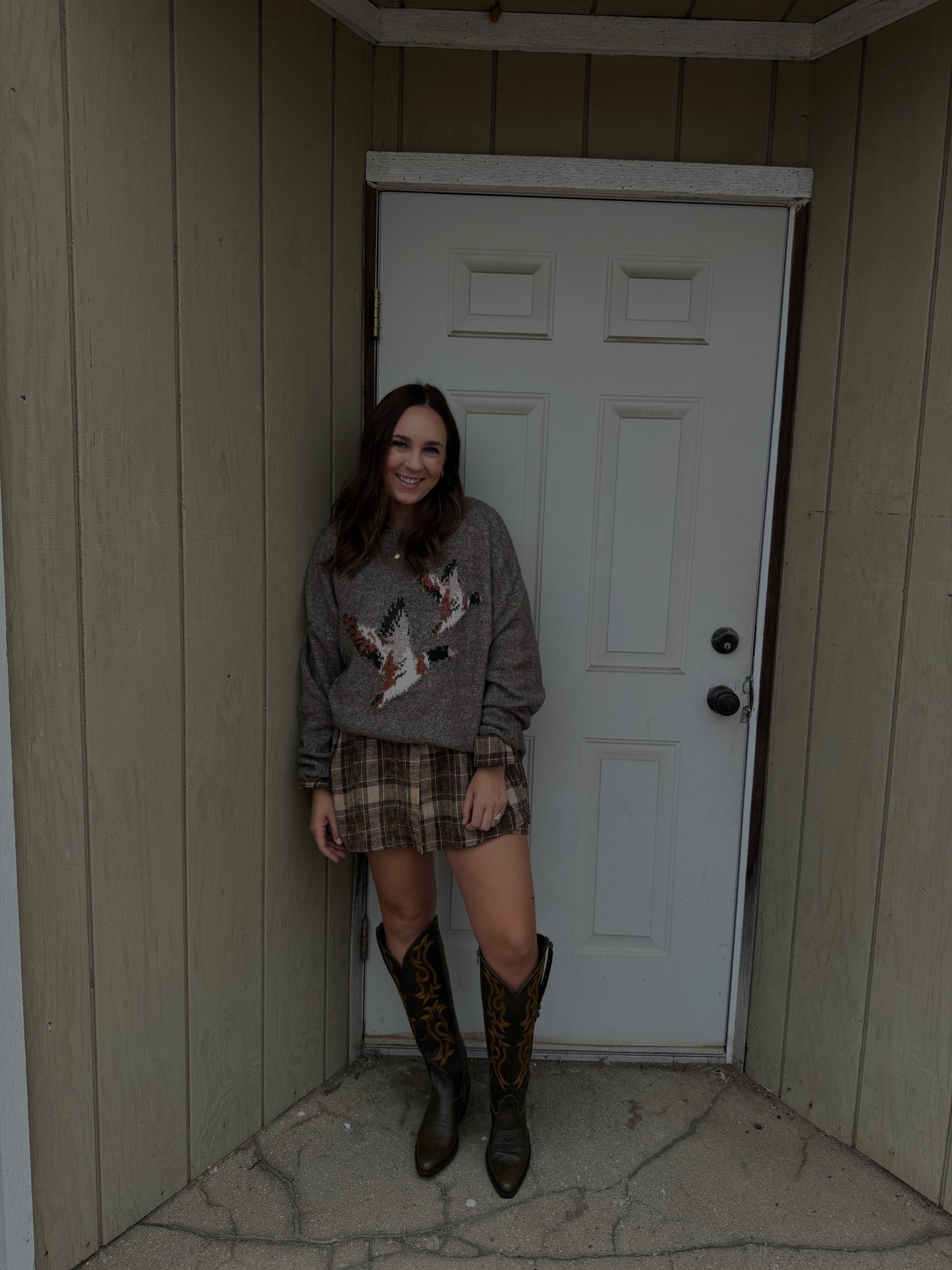 Flying Duck Knit Sweater
