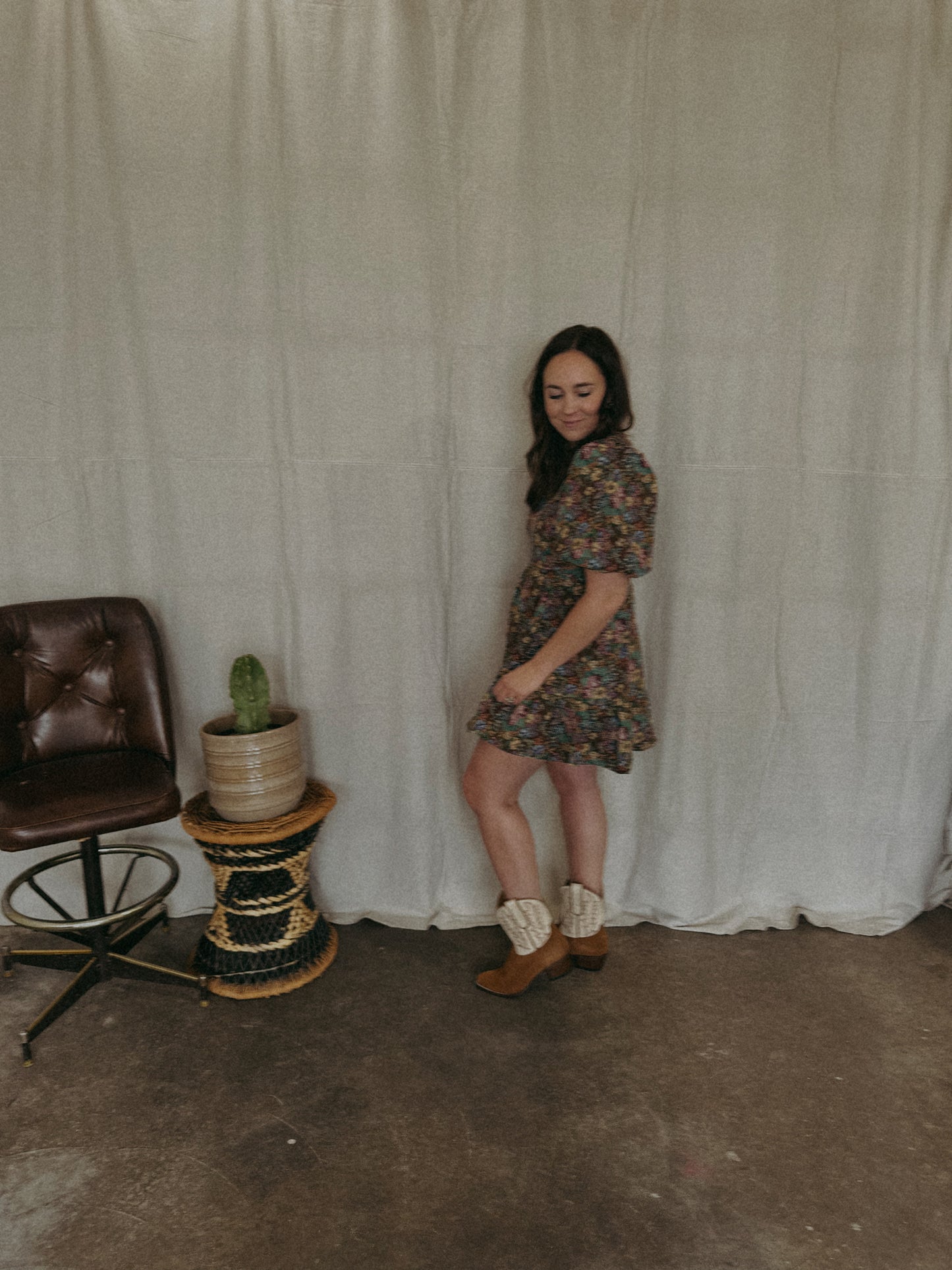 Parker Floral Dress