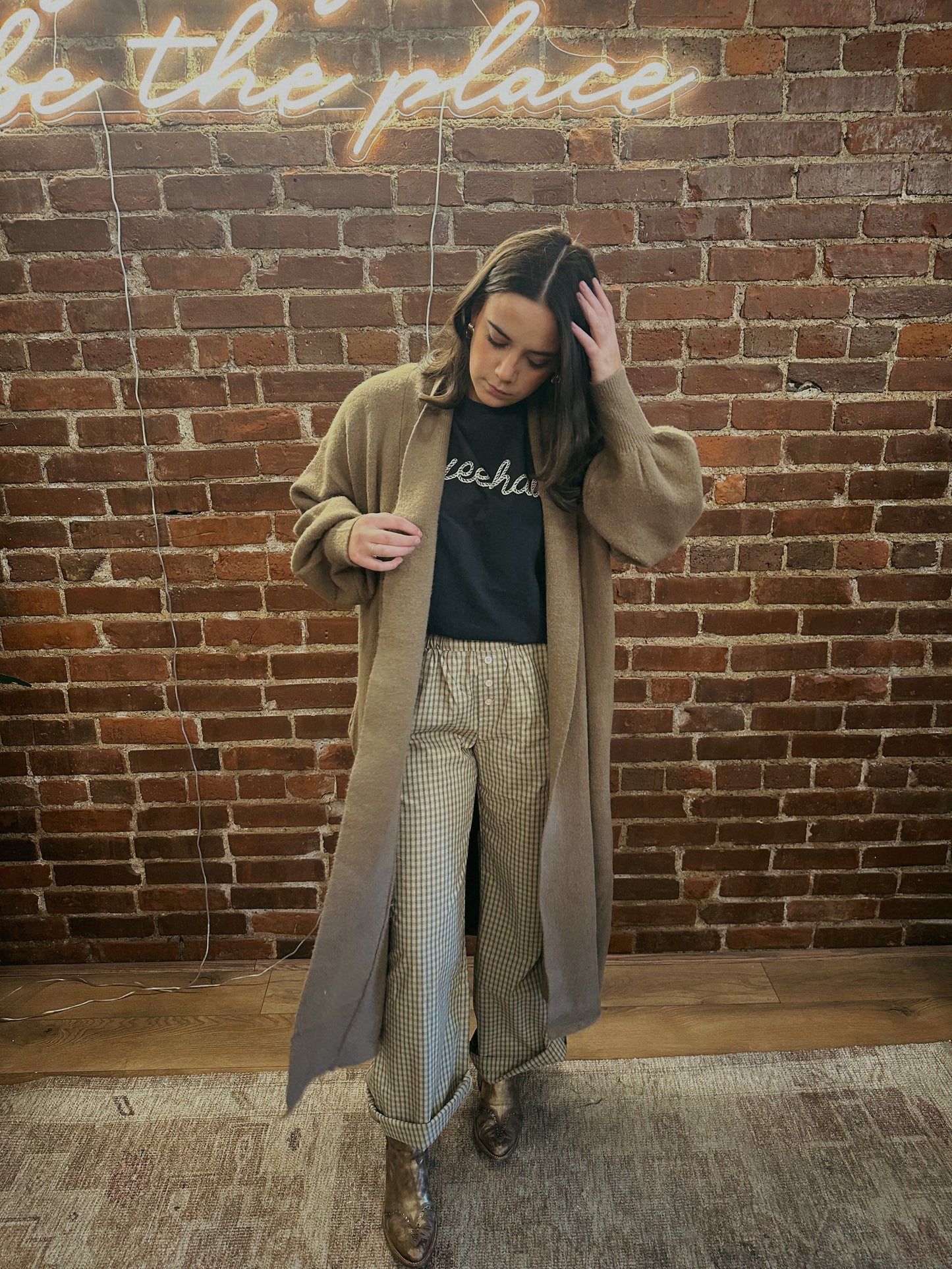 Katelynn Long Line Cardigan