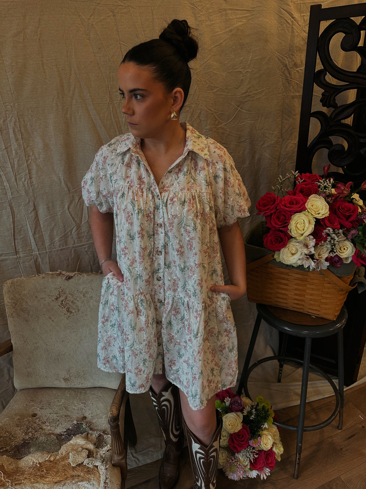 Brook Floral Dress
