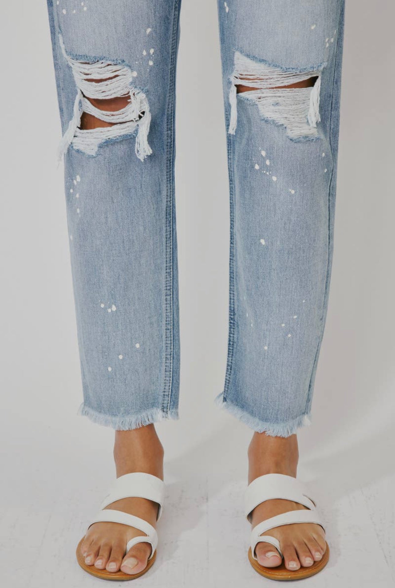 Paint Party Straight Leg Jean