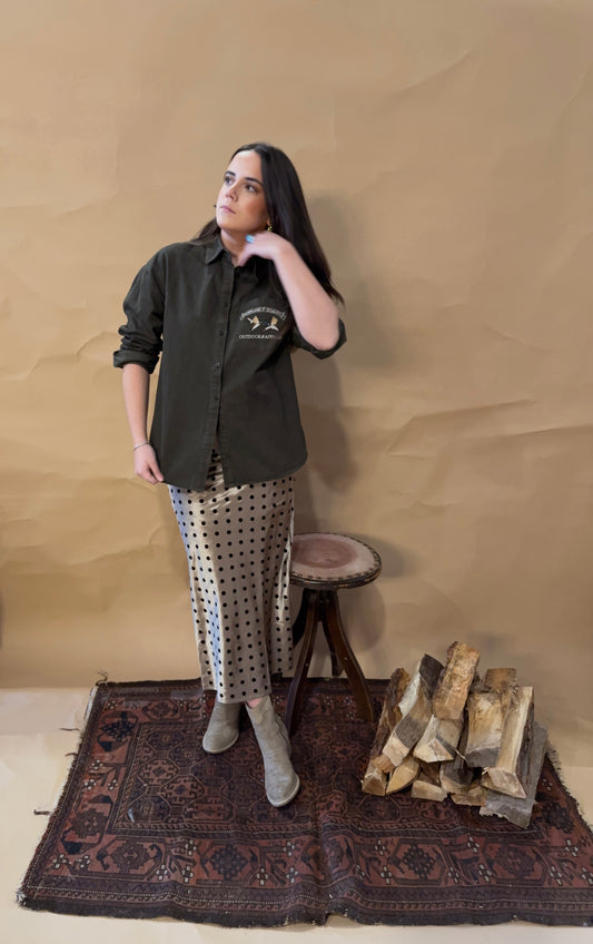 Wildland Embroidered Button Up