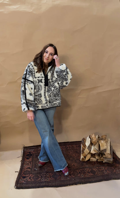 Bailey Bandanna Pullover