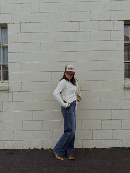 Winter Ranch Waffle Knit