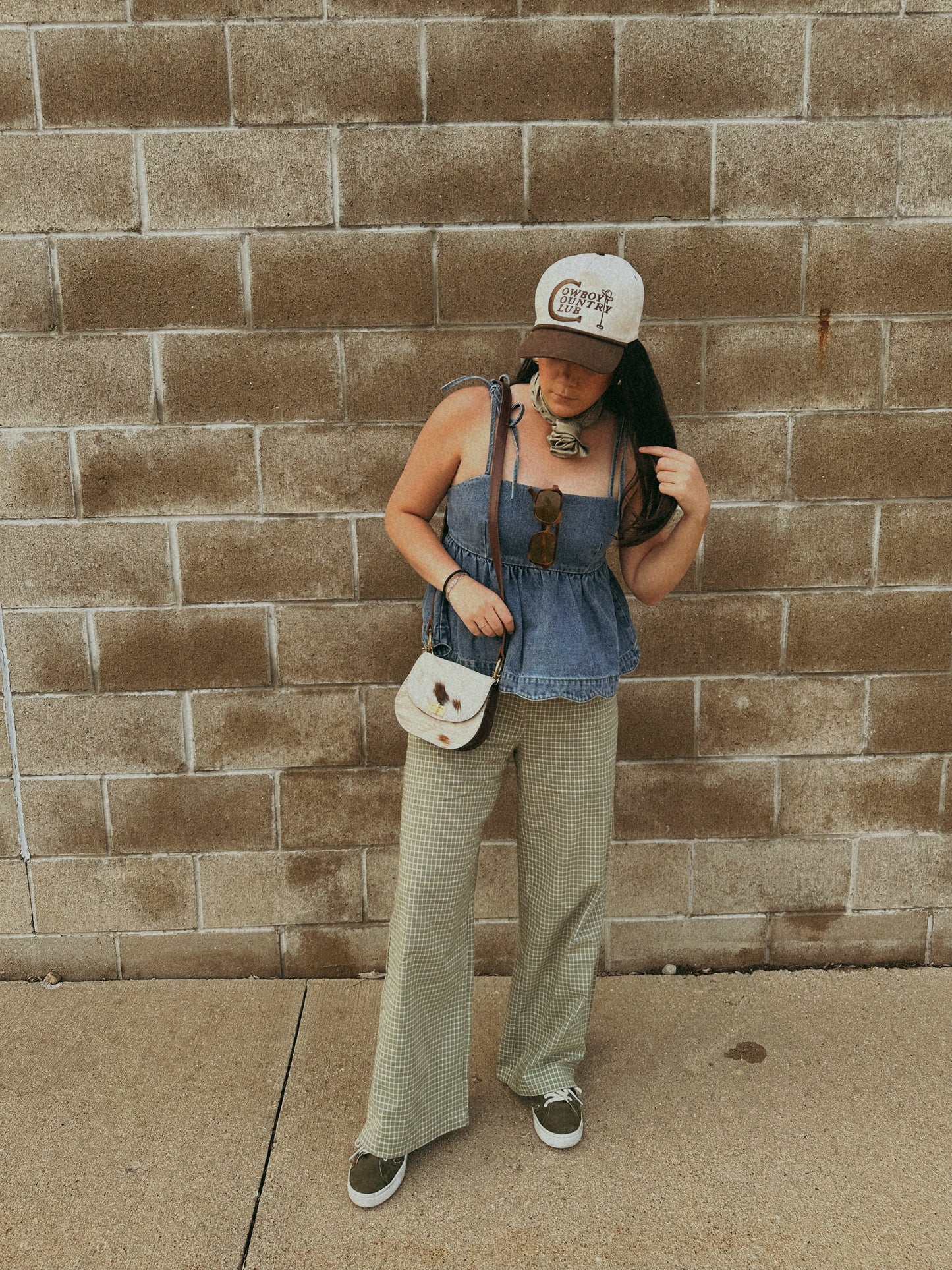 Grayson Drawstring Check Pants