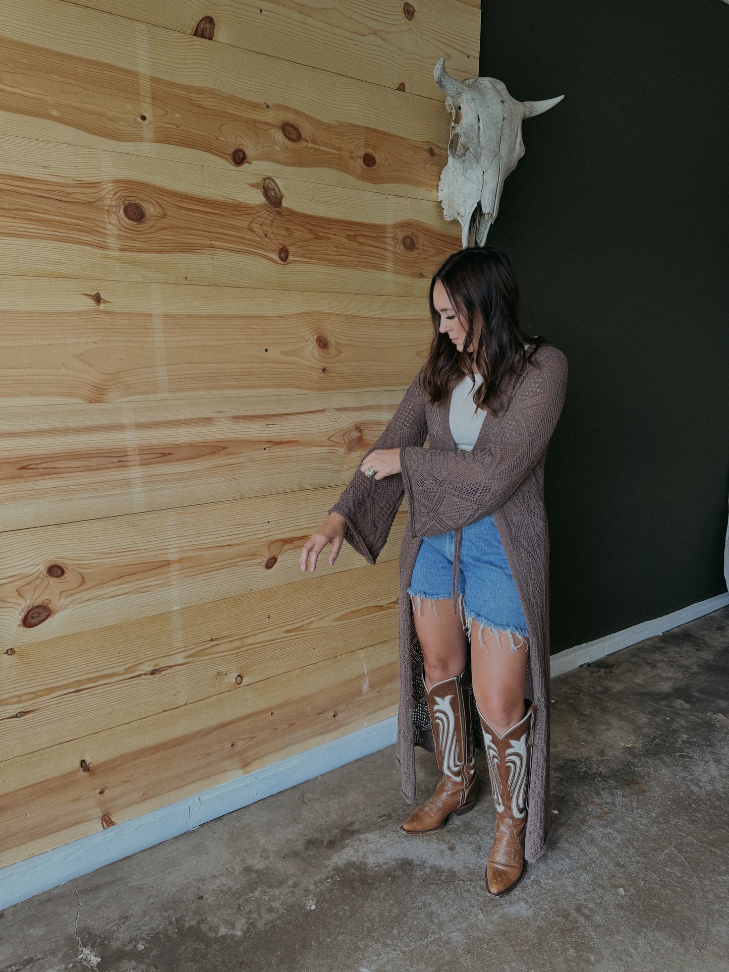 Mabel Crochet Duster