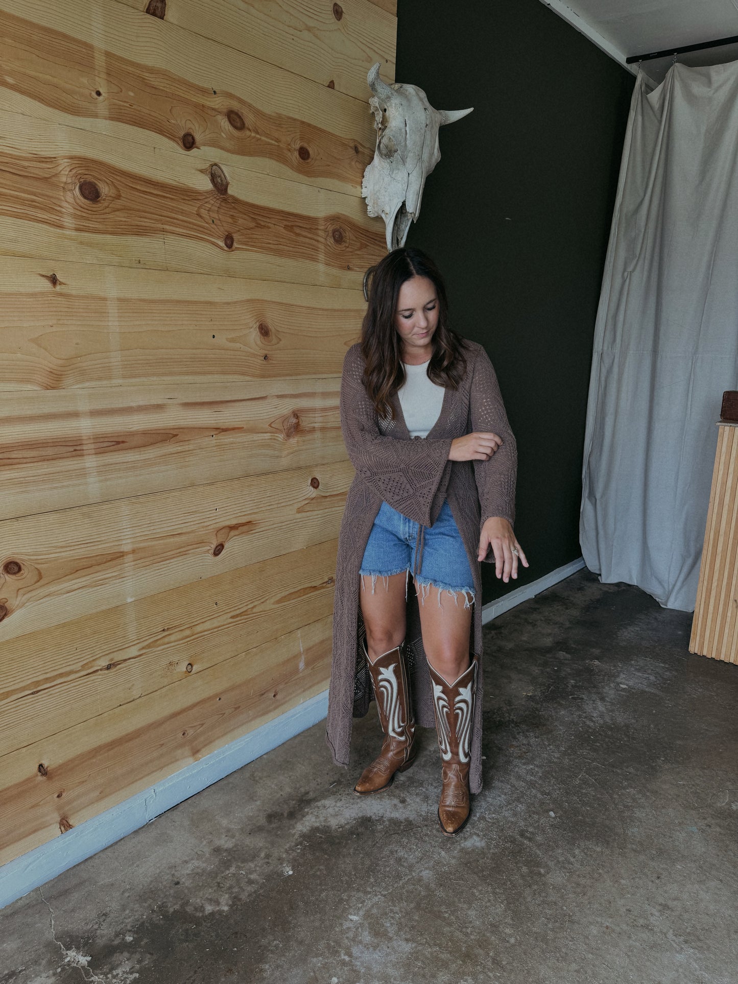 Mabel Crochet Duster