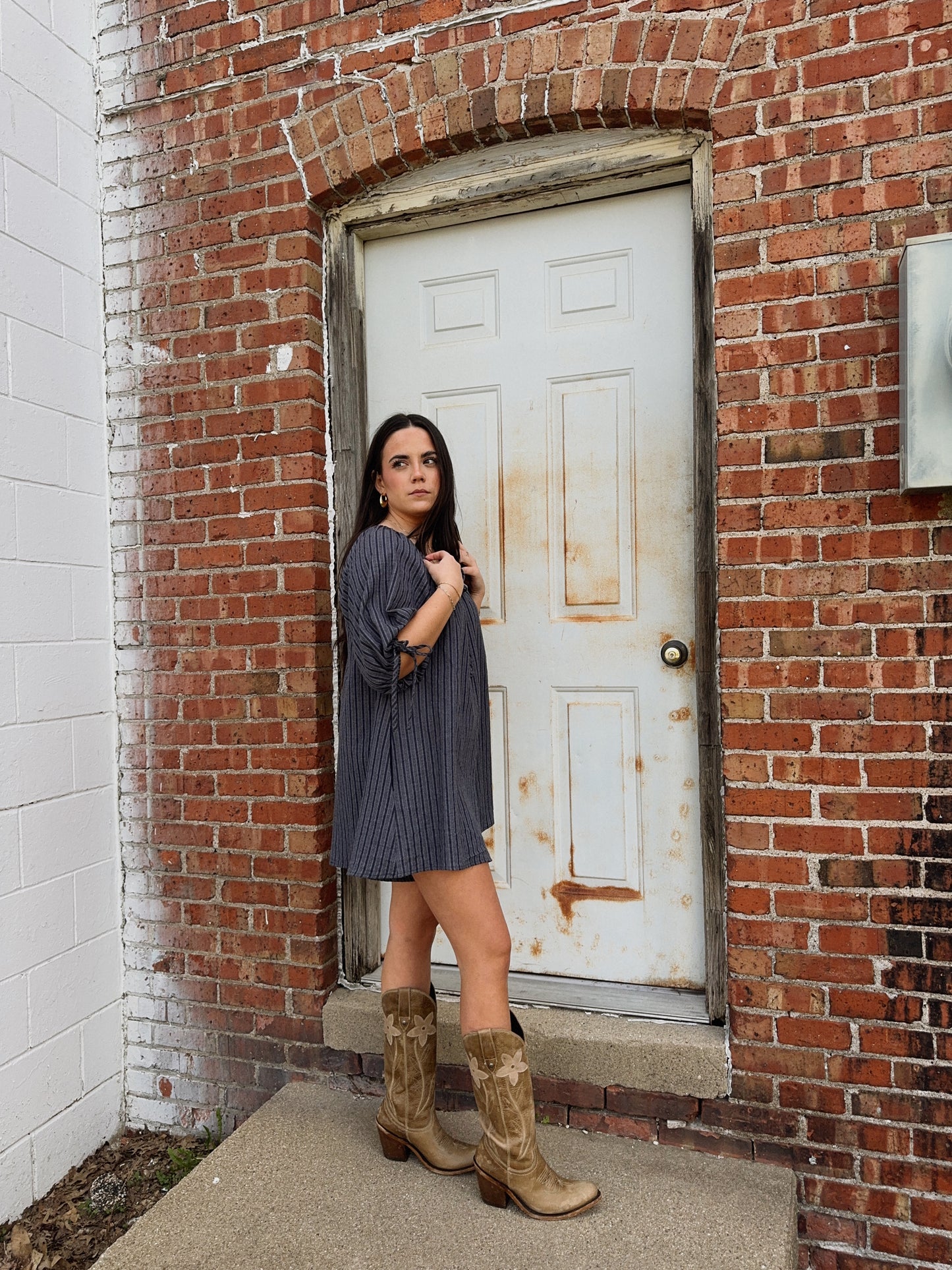Nellie Striped Romper
