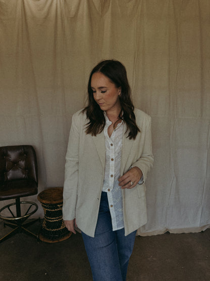 Cait Corduroy Blazer
