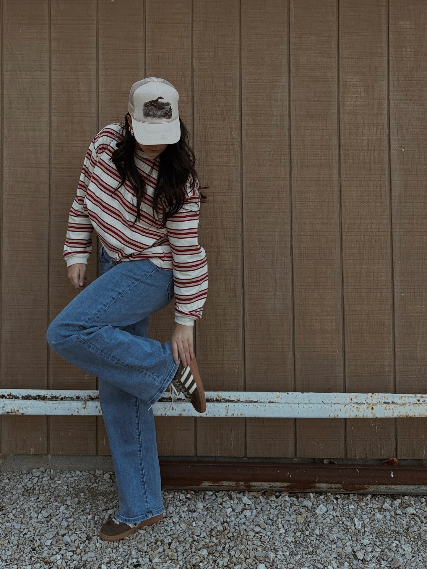 Retro Range Striped Top