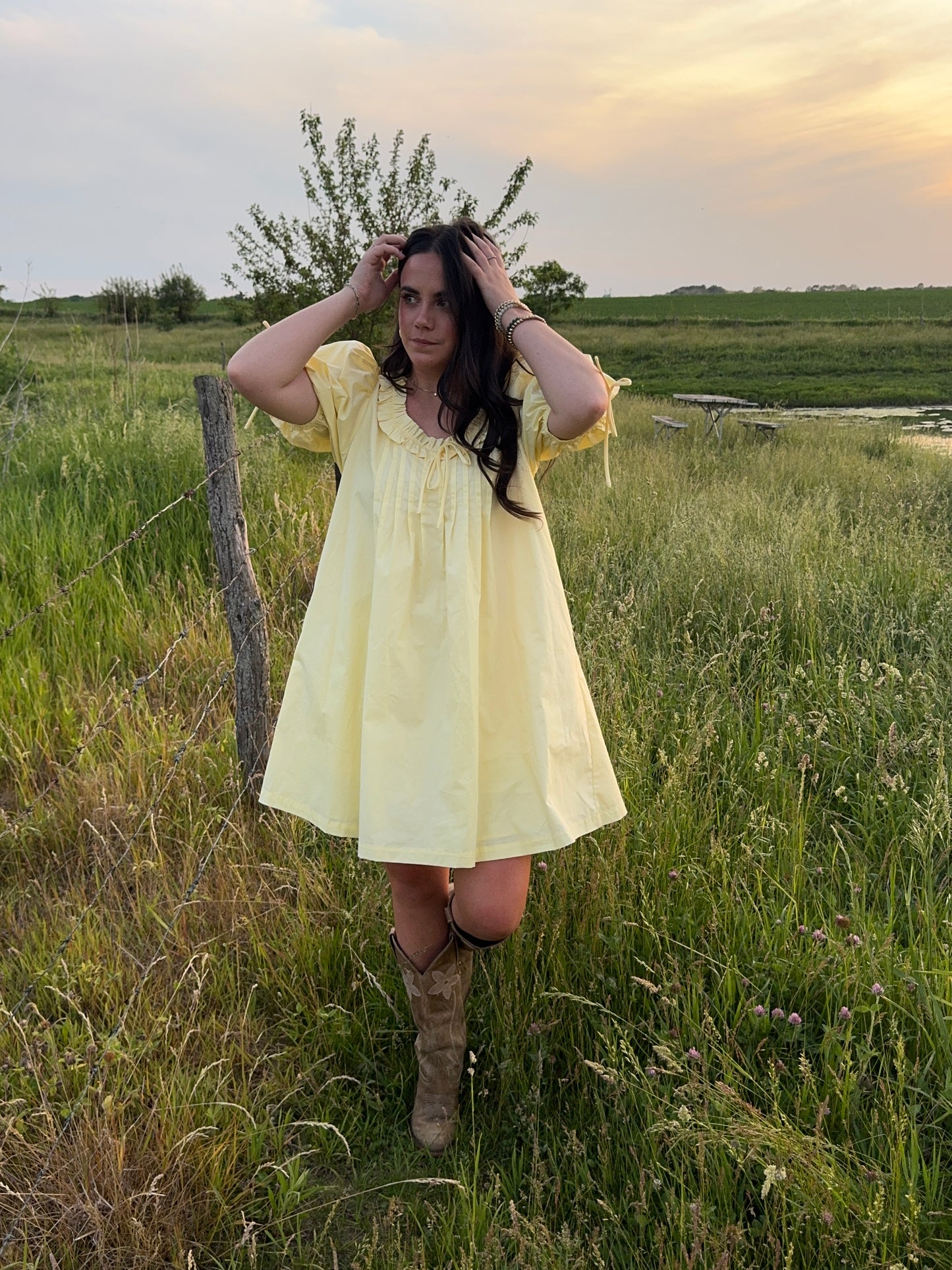 Peyton Pin-tuck Dress