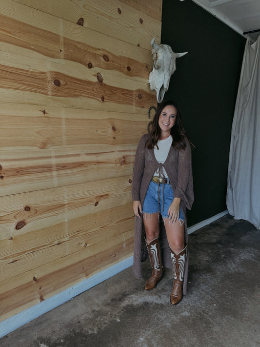 Mabel Crochet Duster