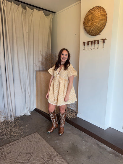 Sunny Days Gingham Dress