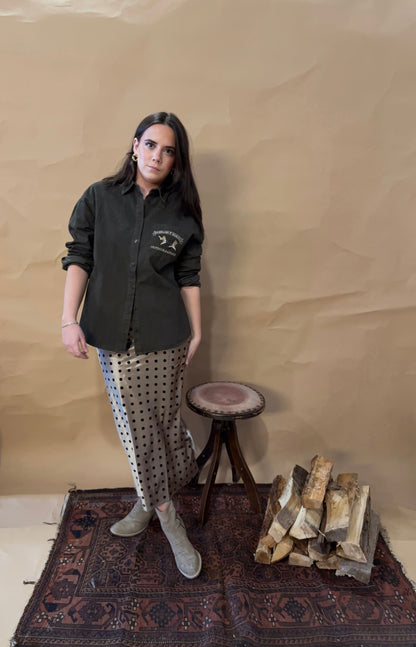 Wildland Embroidered Button Up