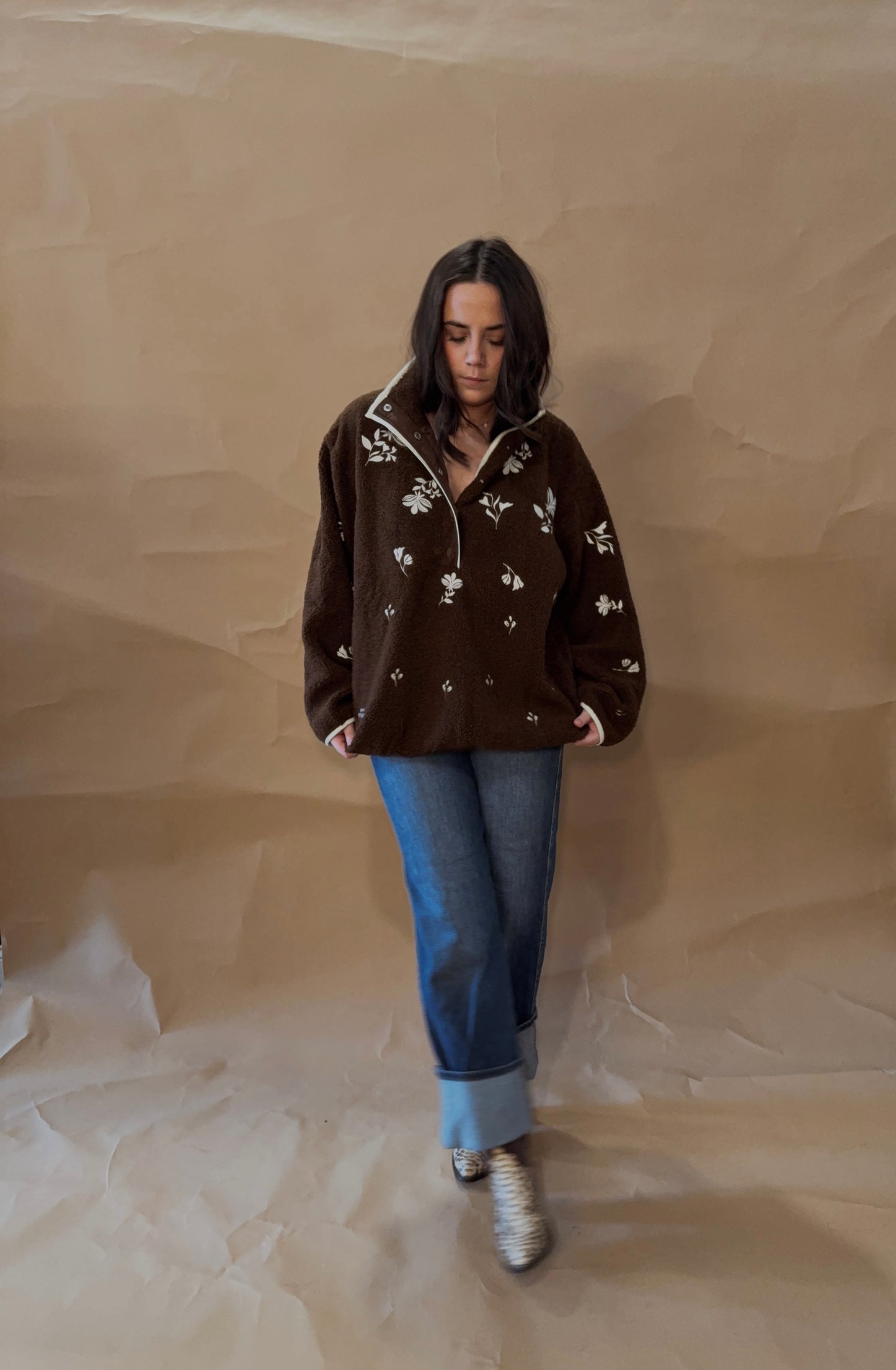 Reese Embroidered Pullover