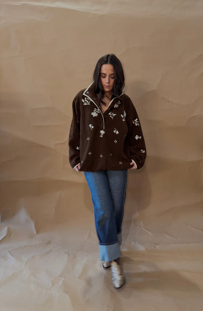 Reese Embroidered Pullover
