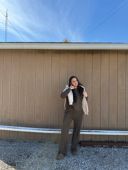 Allie Striped Lounge Pant