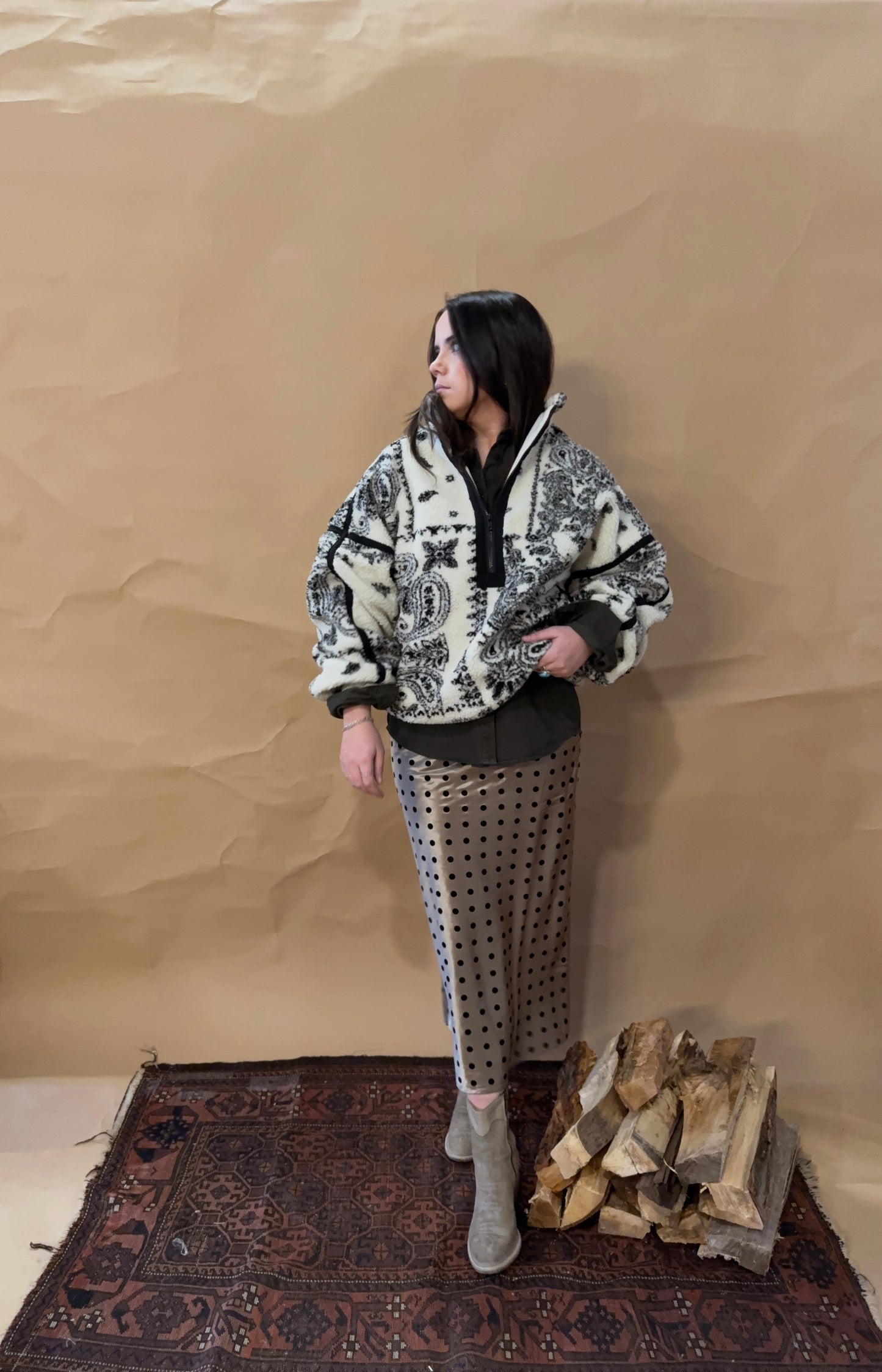 Bailey Bandanna Pullover