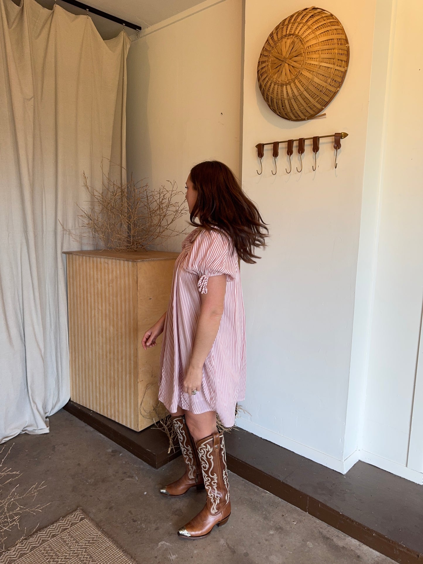 Shaylee Striped Dress