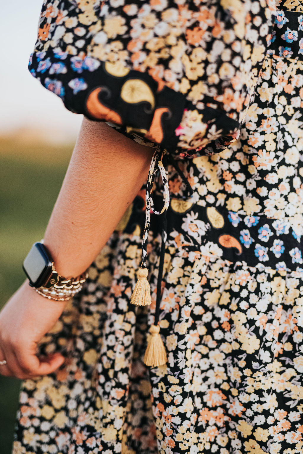 Meet Me At Midnight Floral Dress