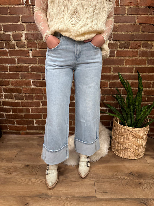 Bailey Baggy Cropped Jeans