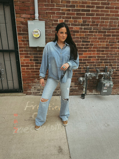 Pops Denim Shirt