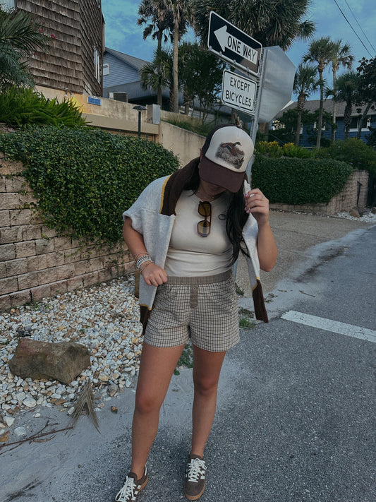 Long Way Plaid Shorts
