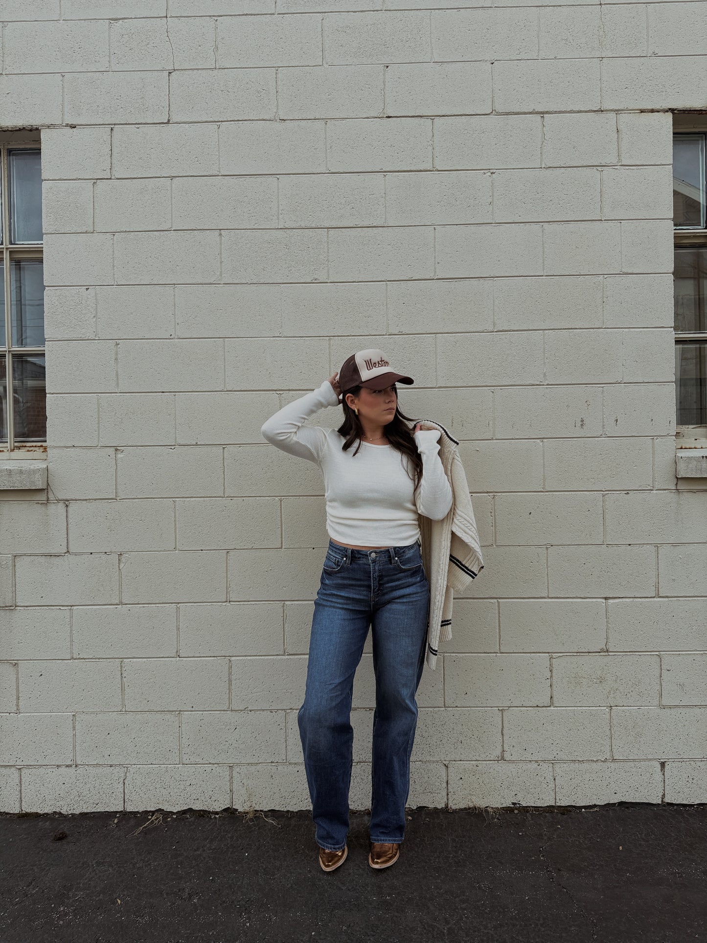 Winter Ranch Waffle Knit