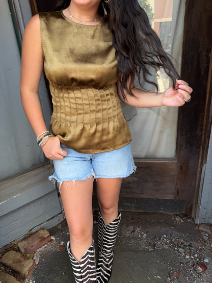 Oliver Satin Blouse