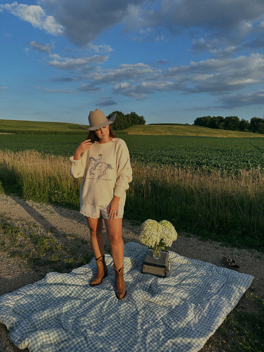 Prairie Cowboy Sweater