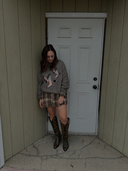 Flying Duck Knit Sweater